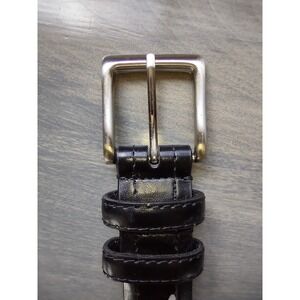 Two Leather Belts 1 Black (46-48)/1 Brown (44-49)‎ Classic Genuine Leather